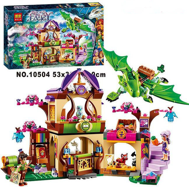 Конструктор Bela Fairy 10504 аналог Lego Elves 41176 "Секретный рынок", 694 д