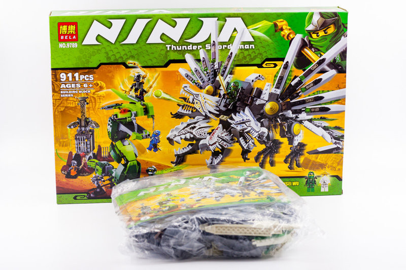 Конструктор Bela Ninja 9789 "Последняя битва" (аналог Lego Ninjago 70588) 911 деталей - фото 2 - id-p55946339