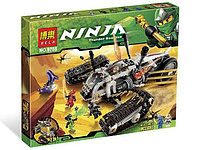 Конструктор Bela Ninja 9788 "Сверхзвуковой самолет" 2в1 (аналог Lego Ninjago 9449) 621 деталь