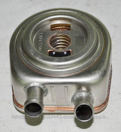 Теплообменник Д-245 ЕВРО-3 (ГАЗ,МАЗ,ЗИЛ) жидк-масл. (уст.на корпус фильтра), 245-1017005-А (ТМЖ6500), фото 2