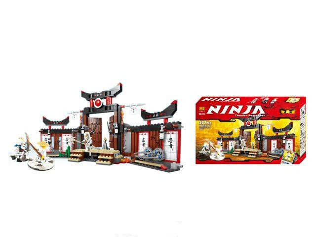 Конструктор Bela Ninja 9734 "Школа Ниндзя" (аналог Lego Ninjago) 377 деталей - фото 3 - id-p55982099