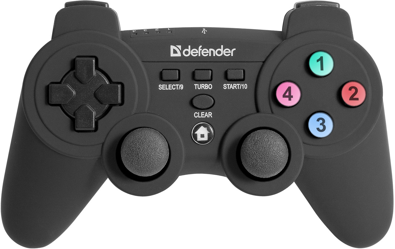 Беспроводной геймпад Defender Scorpion L2 USB-PS2-PS3, радио, Li-Ion