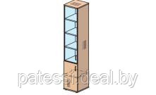 Шкаф со стеклянной дверцей. Артикул Ш14-04