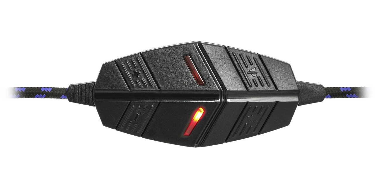 Игровые наушники с микрофоном Defender Warhead G-400 USB, подсветка, кабель 2,1 м - фото 4 - id-p55992462