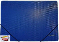Папка на резинке А4 Economix, 20 мм., пластик, 500 мкм., синяя