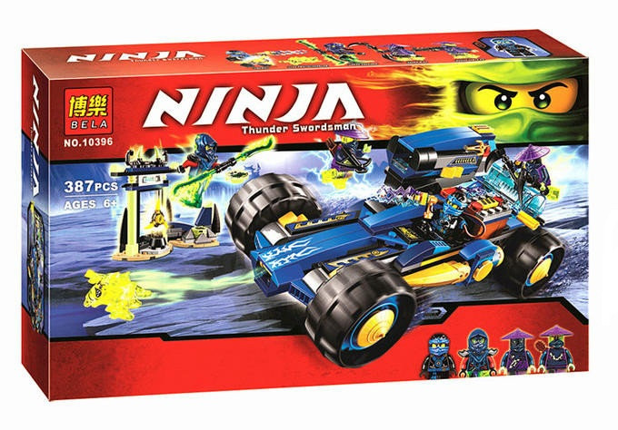 Конструктор Bela Ninja 10396 "Шагоход Джея" (аналог Lego Ninjago 70731) 387 деталей