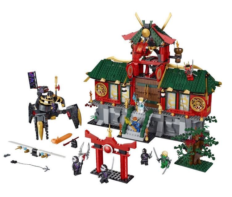 Конструктор Bela Ninja 9797 "Битва за город" (аналог Lego Ninjago 70728) 1223 детали - фото 2 - id-p56049503
