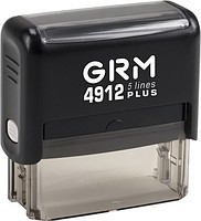 Штамп автоматический GRM 4912 + клише 47х18