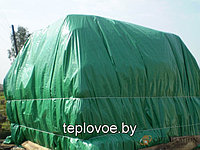 Тент тарпаулин, укрывочный, 120 г/м2 (3х5) м Зеленый