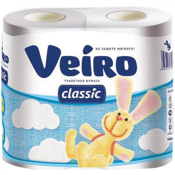 Бумага туалетная Veiro Classic (1х4)