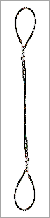 Стропы грузовые из стального каната двухпетлевые