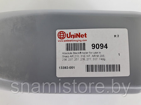 Тонер Sharp AR 270, 310, NT, AR M 208, 236, 237, 257, 276, 277, 317   740гр. бутылка (Absolute Black), фото 2