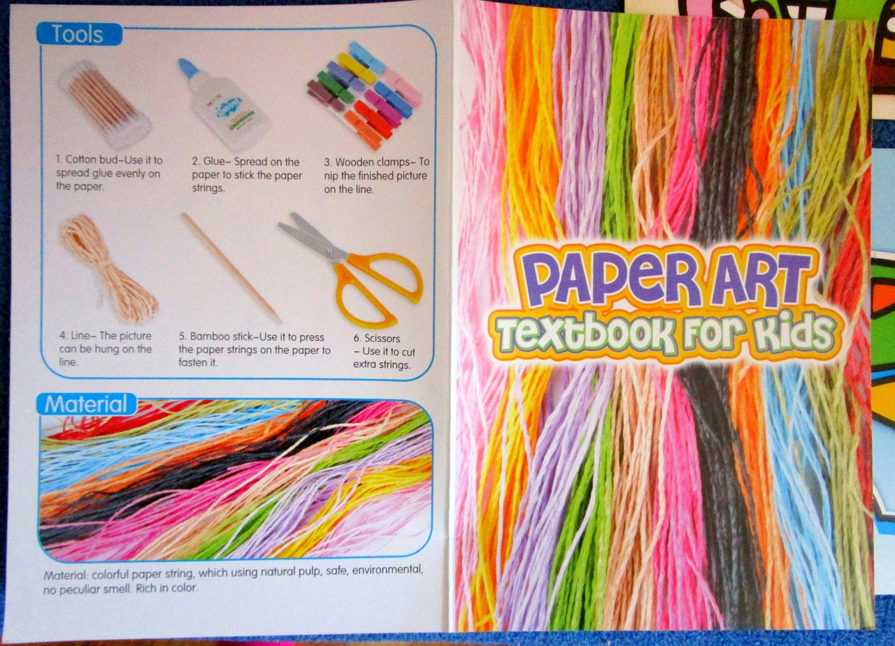 Набор для творчества Paper Art Textbook For Kids NO:999-A2 - фото 3 - id-p56316209