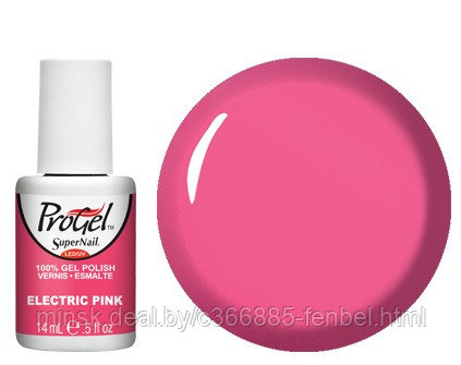 Гель лак ProGel Super Nail 80289 ELECTRIC PINK 14ml