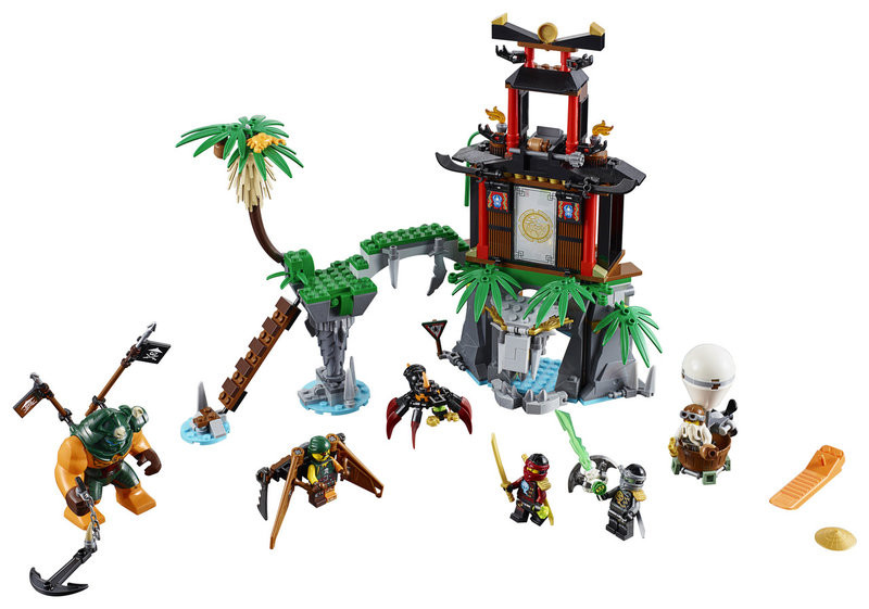 Конструктор Bela Ninja 10461 "Тигровый остров вдов" (аналог Lego Ninjago 70604) 449 деталей - фото 6 - id-p56397082