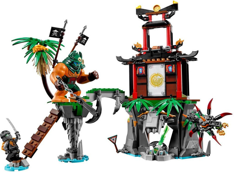 Конструктор Bela Ninja 10461 "Тигровый остров вдов" (аналог Lego Ninjago 70604) 449 деталей - фото 7 - id-p56397082