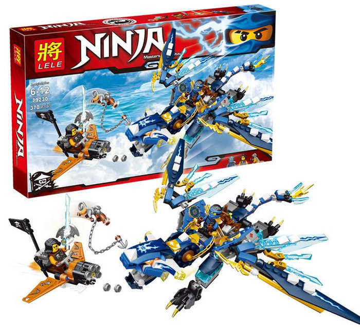 Конструктор Lele Ninja 79230 "Алмазный дракон" (аналог Lego Ninjago 70602) 370 деталей - фото 1 - id-p56397246