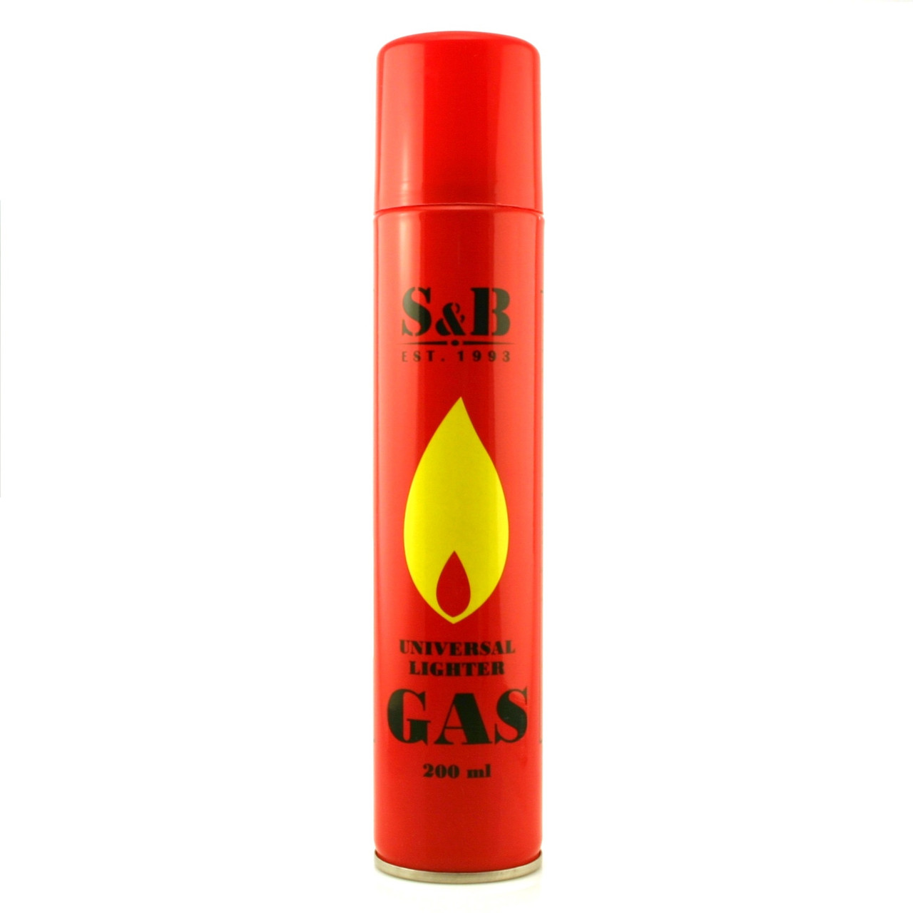 Газ для заправки зажигалок, горелок S&B 130 мл. - фото 1 - id-p56397838