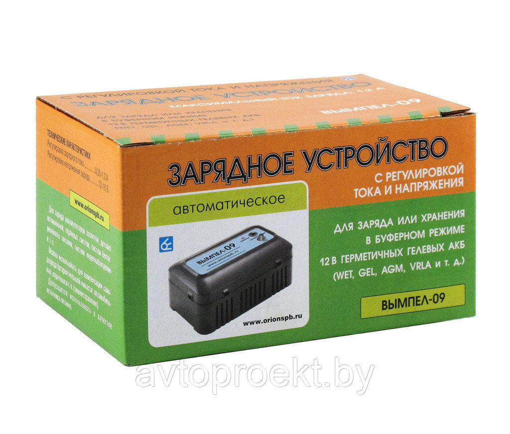 Устройство для заряда гелевых аккумуляторов Вымпел-09 - фото 2 - id-p56403632