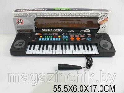Детский синтезатор пианино MQ-803 USB, с микрофоном - фото 2 - id-p2163166