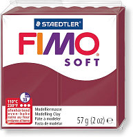 Пластика - полимерная глина FIMO Soft 57г мерло (8020-23)