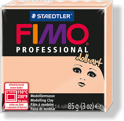 Пластика - полимерная глина FIMO Professional Doll art  85г непрозрачная камея (8027-435)