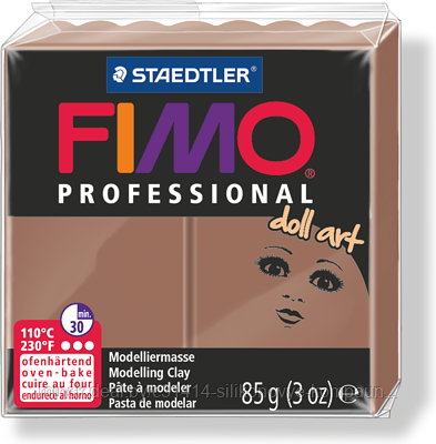 Пластика - полимерная глина FIMO Professional Doll art  85г фундук (8027-78)