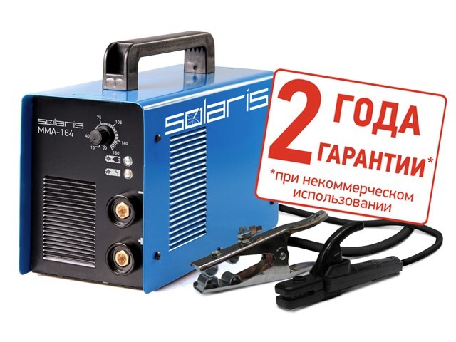 Инверторный сварочный аппарат SOLARIS MMA-164 - фото 2 - id-p2178403