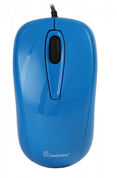 Проводная оптическая мышь SmartBuy SBM-310 USB, 3 кнопки, 1000dpi, blue
