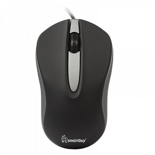 Проводная мышь SmartBuy SBM-329, 3 кнопки, 1200dpi, серая