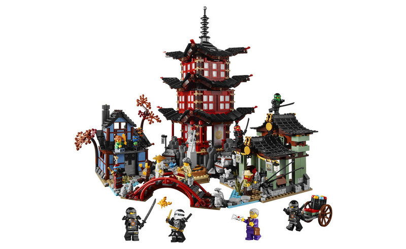 Конструктор Bela Ninja 10427 "Храм Аэроджитсу" (аналог Lego Ninjago 70751) 2031 деталь - фото 3 - id-p56823382