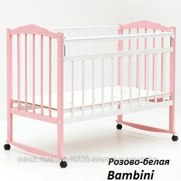 Кроватка "BAMBINI" Бамбини (Ольха) Акция - 9% Много расцветок. - фото 2 - id-p29775581