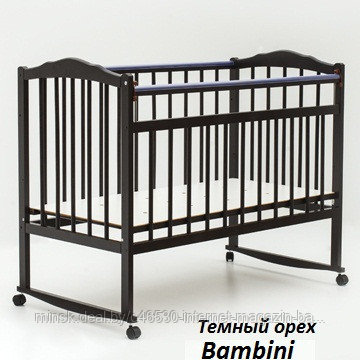 Кроватка "BAMBINI" Бамбини (Ольха) Акция - 9% Много расцветок. - фото 4 - id-p29775581