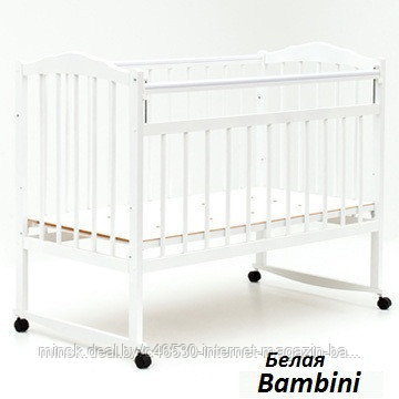 Кроватка "BAMBINI" Бамбини (Ольха) Акция - 9% Много расцветок. - фото 5 - id-p29775581