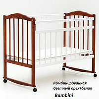 Кроватка "BAMBINI" Бамбини (Ольха) Акция - 9% Много расцветок.