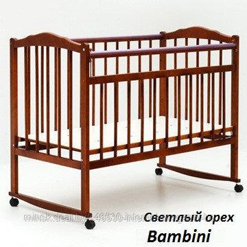 Кроватка "BAMBINI" Бамбини (Ольха) Акция - 9% Много расцветок. - фото 9 - id-p29775581