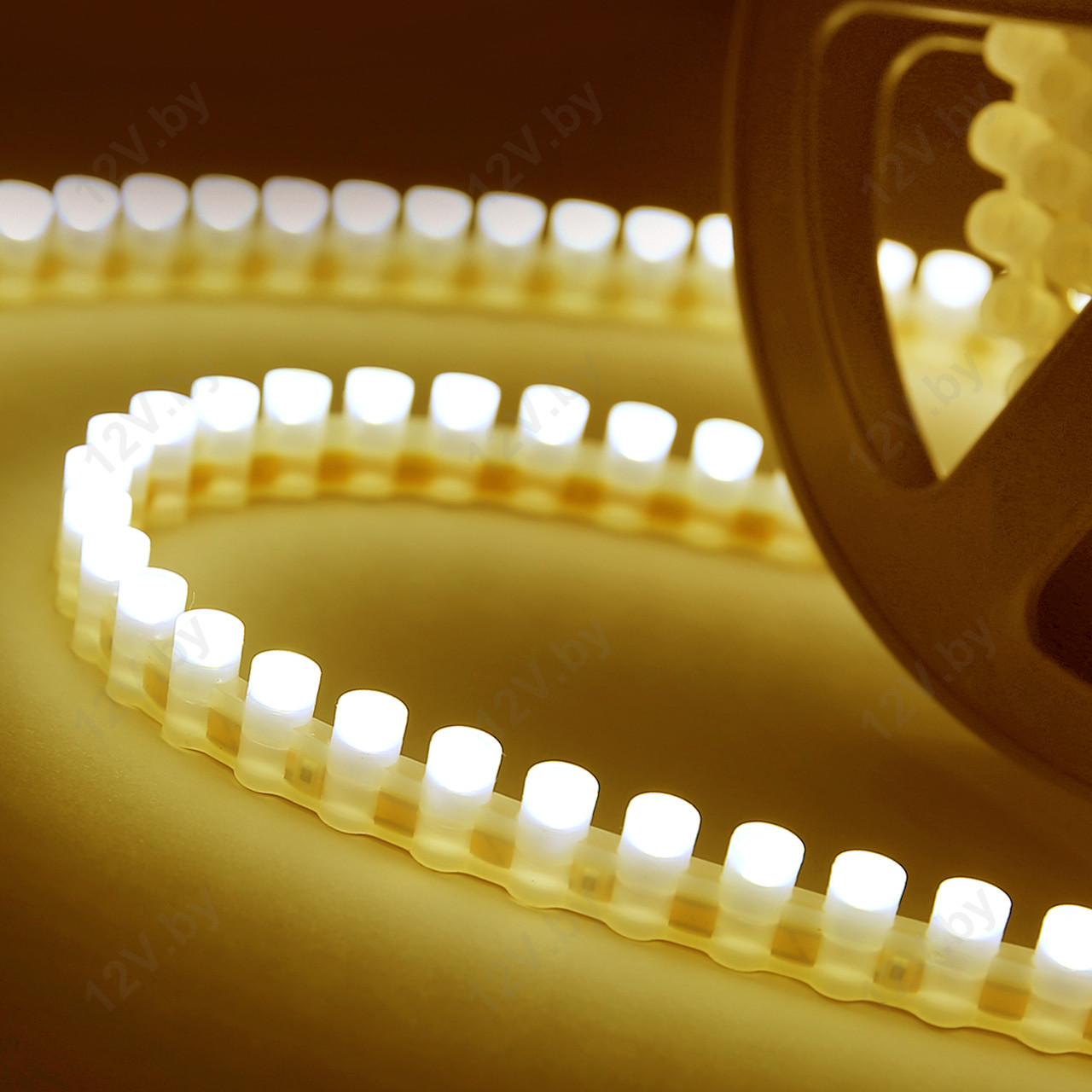 Герметичная светодиодная лента бокового свечения DIP96 LED Yellow