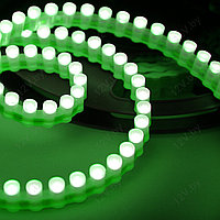 Герметичная светодиодная лента бокового свечения DIP96 LED Green, фото 1