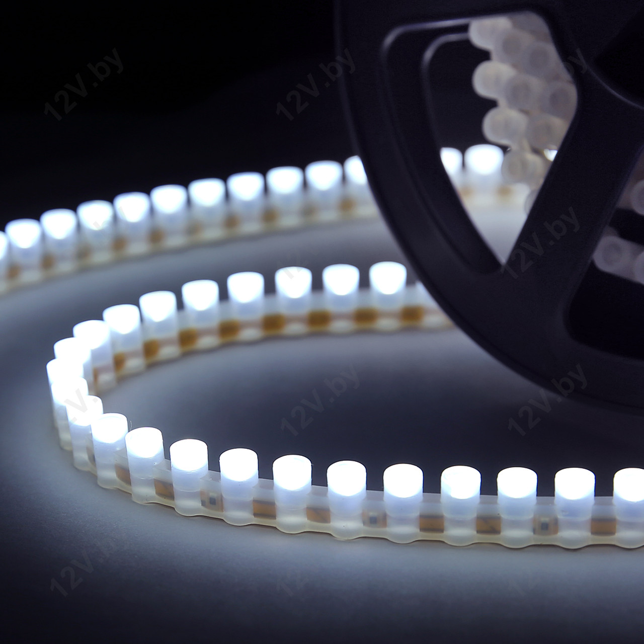 Герметичная светодиодная лента бокового свечения DIP96 LED White, фото 1