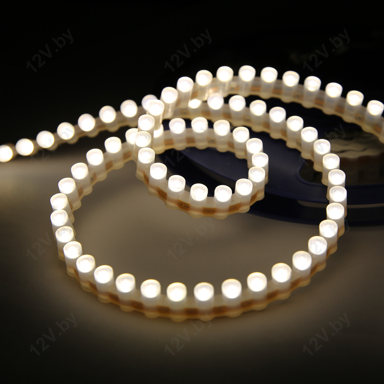 Герметичная светодиодная лента бокового свечения DIP96 LED Warm White, фото 1