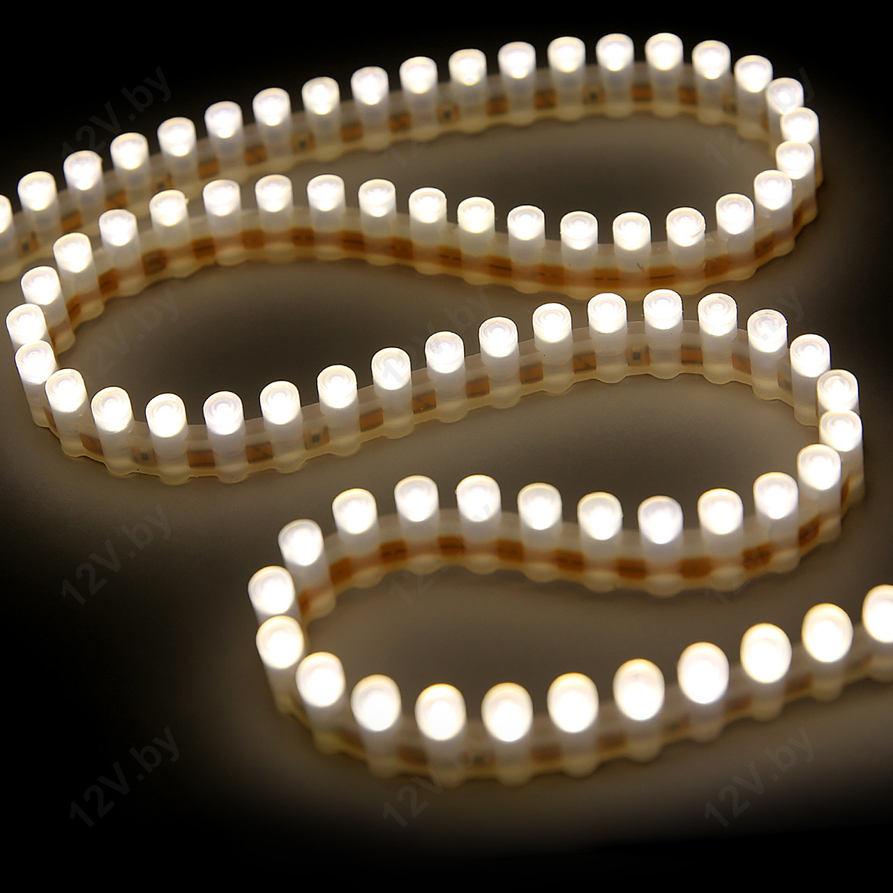 Герметичная светодиодная лента бокового свечения DIP96 LED Warm White - фото 2 - id-p55515404