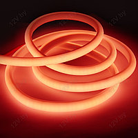 Термостойкая влагозащищенная светодиодная лента 2835 120LED/m IP68 24V Красный [L]