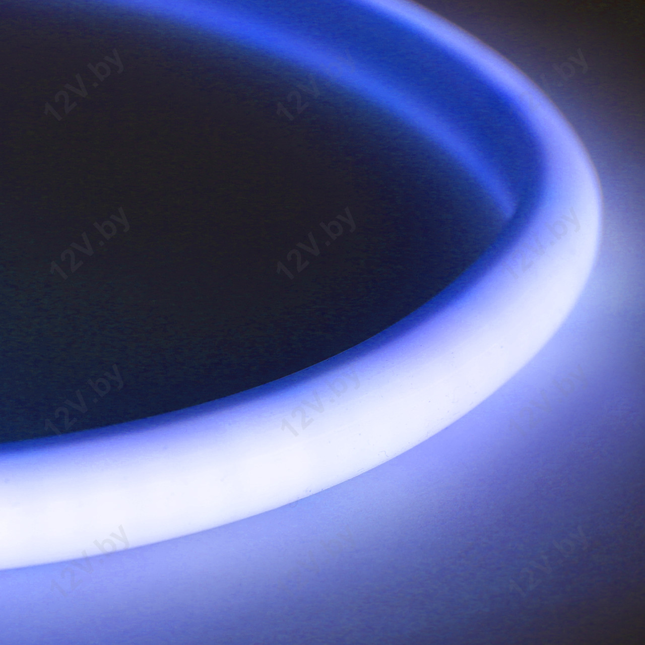 Термостойкая влагозащищенная светодиодная лента 2835 120LED/m IP68 24V Синий [L], фото 1