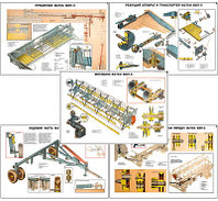 Плакаты ПРОФТЕХ "Прицепная жатка ЖВП-6" (5 пл, винил, 70х100)