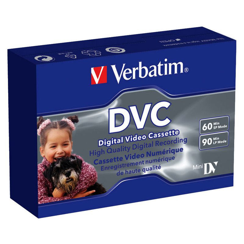 MiniDV видеокассета - Verbatim DVС 60 (Made in Japan) - фото 1 - id-p57005019
