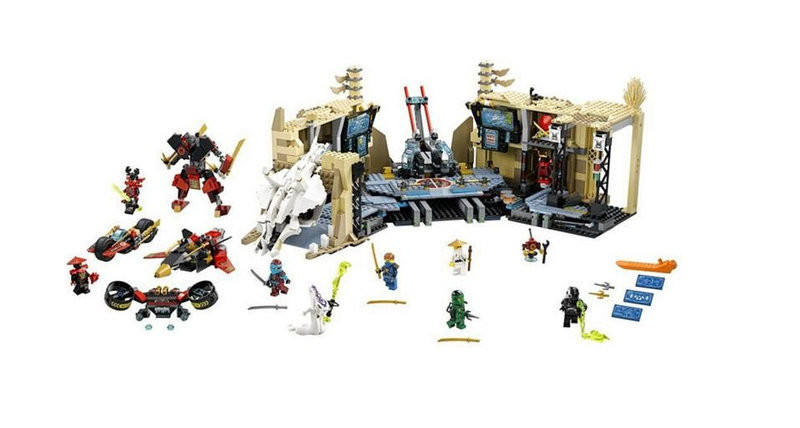 Конструктор Bela Ninja 10530 "Хаос в X-пещере Самураев" (аналог Lego Ninjago 70596) 1307 деталей - фото 3 - id-p57024865