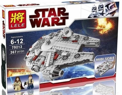 Конструктор Lele Star Wars 79213 "Космолет" (аналог LEGO Star Wars) 367 деталей - фото 4 - id-p57025539