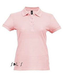 Рубашка-поло женская PASSION 170 розовая  для нанесения логотипа