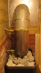 Обвязка для нагрева воды в бане