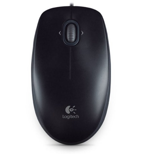 Проводная оптическая мышь Logitech B110, 3 кнопки, 800dpi